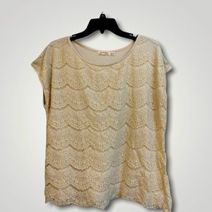 Faded Glory Beige Top